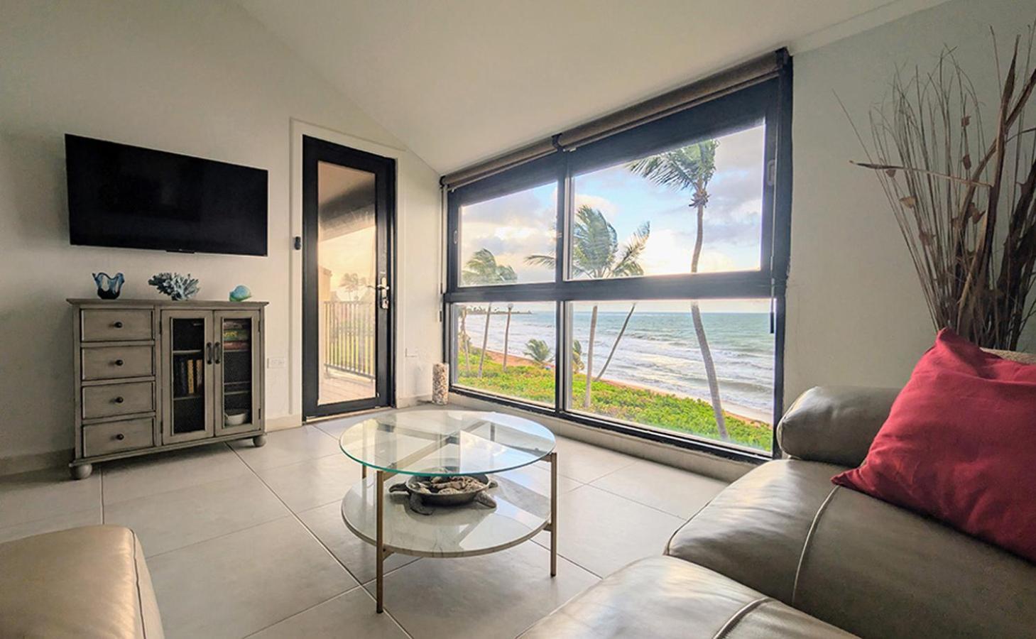 Bv103 - Amazing Oceanfront Condo Steps From Beach Humacao Kültér fotó